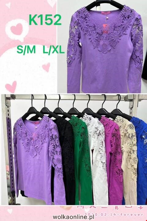 Sweter damskie K152 Mix kolor S/M-L/XL