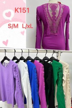 Sweter damskie K151 Mix kolor S/M-L/XL