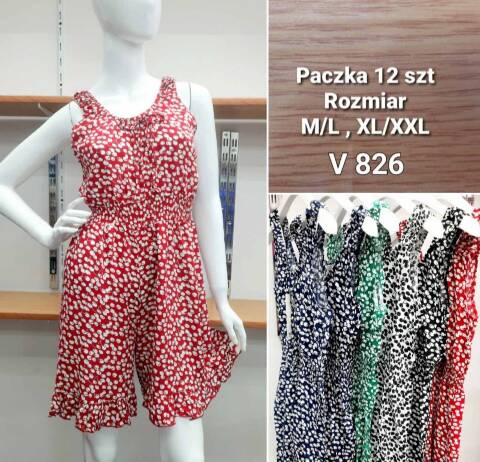Kombinezon damskie V826 Mix kolor M-2XL 1