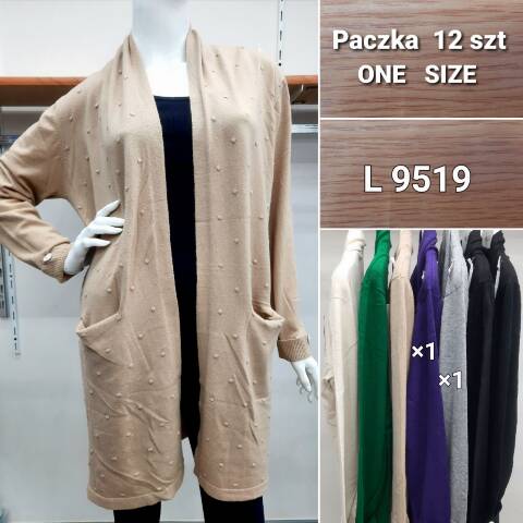 Narzutka damskie L9519 Mix kolor Standard