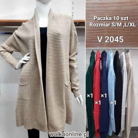 Narzutka damskie V2045 Mix kolor S/M-L/XL