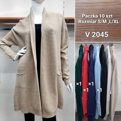 Narzutka damskie V2045 Mix kolor S/M-L/XL 1