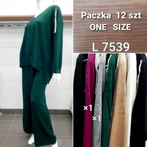 Komplet damskie L7539 Mix kolor Standard