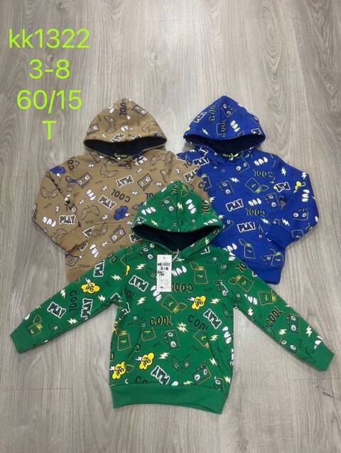 Bluza chłopięca KK1322 Mix kolor 3-8 1