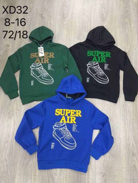 Bluza chłopięca XD32 Mix kolor 6-16 1