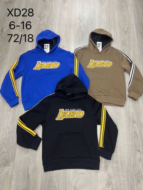 Bluza chłopięca XD28 Mix kolor 6-16 1