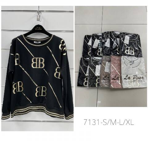 Bluza damskie 0136 Mix kolor S/M-L/XL 1