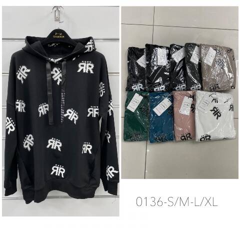 Bluza damskie 0136 Mix kolor S/M-L/XL