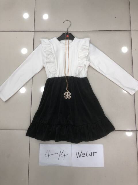 Sukienka dziewczęca 8373 1 kolor 4-14