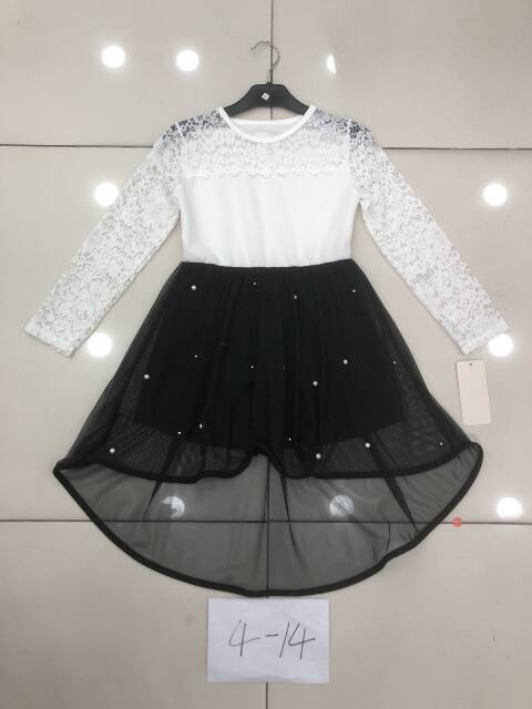 Sukienka dziewczęca 8376 1 kolor 4-14