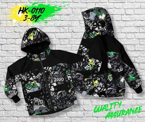 Kurtka cienka  chłopięce HK-0110 1 kolor 3-8 1