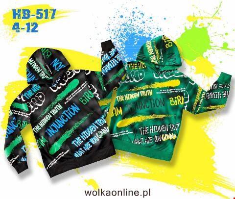 Bluza chłopięca HB-517 Mix kolor 4-12