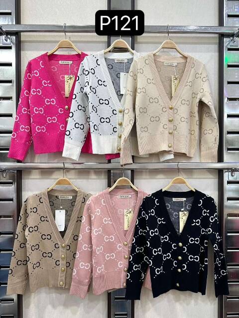 Sweterek dziewczęcy P121 Mix kolor 6-16 1