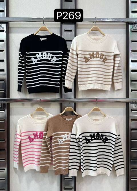 Sweterek dziewczęcy P269 Mix kolor 6-16