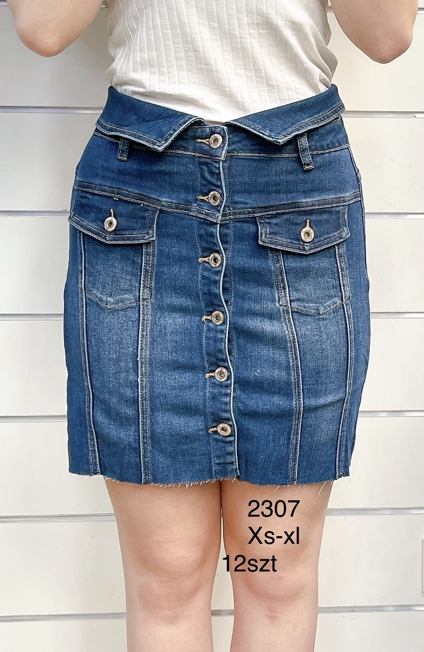 Spódnica damskie 2307 1 kolor XS-XL 1