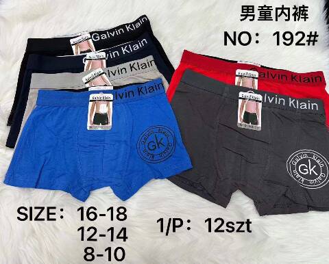 Bokserki chłopięce 192 Mix kolor 8-18 1