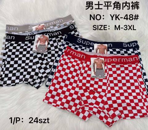 Bokserki męskie YK-48 Mix kolor M-3XL 1