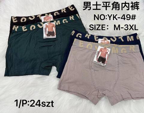 Bokserki męskie YK-49 Mix kolor M-3XL 1