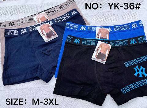 Bokserki męskie YK-36 Mix kolor M-3XL 1