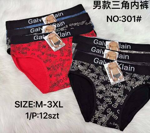 Slipy męskie 301 Mix kolor M-3XL 1