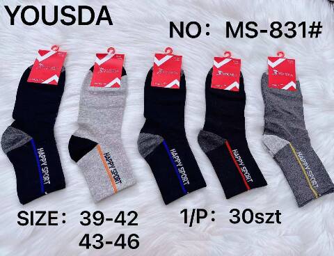 Skarpety męskie MS-831 Mix kolor 39-46