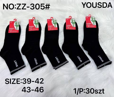 Skarpety męskie ZZ-305 1 kolor 39-46