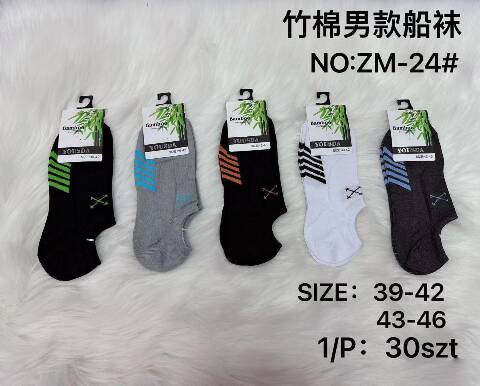 Stopki męskie ZM-24 Mix kolor 39-46