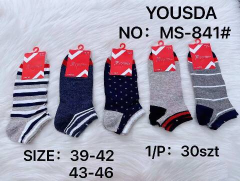 Stopki męskie MS-841 Mix kolor 39-46