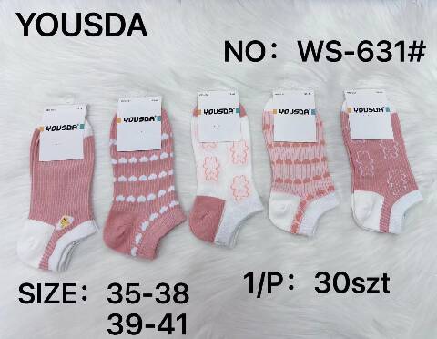 Stopki Damskie WS-631 Mix kolor 35-41 1