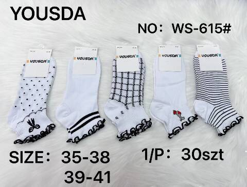 Stopki Damskie WS-615 Mix kolor 35-41