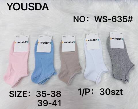 Stopki Damskie WS-635 Mix kolor 35-41