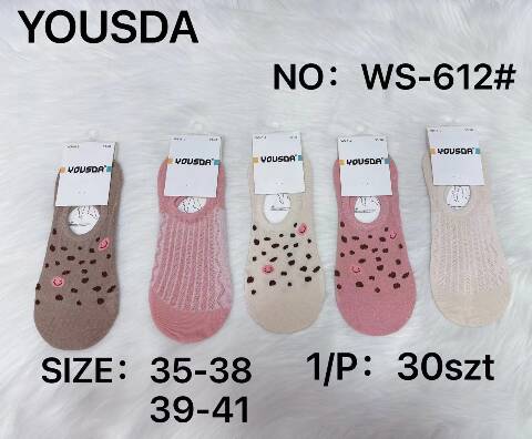 Stopki Damskie WS-612 Mix kolor 35-41 1