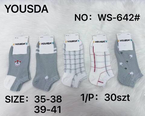 Stopki Damskie WS-642 Mix kolor 35-41 1