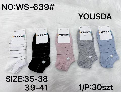 Stopki Damskie WS-639 Mix kolor 35-41 1