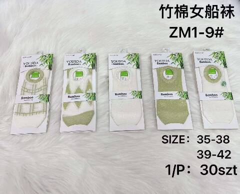 Stopki Damskie ZM1-9 Mix kolor 35-41 1