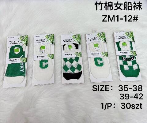 Stopki Damskie ZM1-12 Mix kolor 35-41 1