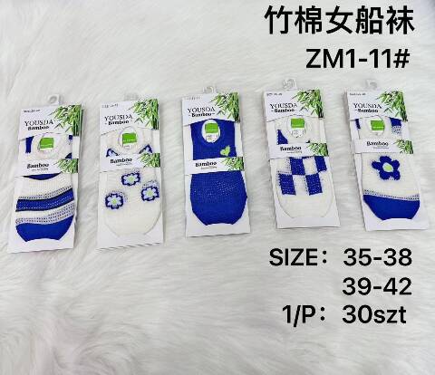 Stopki Damskie ZM1-11 Mix kolor 35-41 1