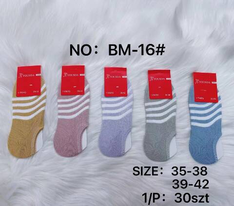 Stopki Damskie BM-16 Mix kolor 35-42