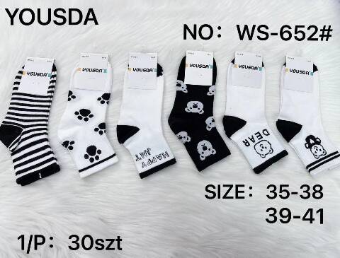 Skarpety Damskie WS-652 Mix kolor 35-41