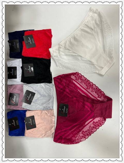 Majtki damskie 8661 Mix kolor 2XL-5XL 1