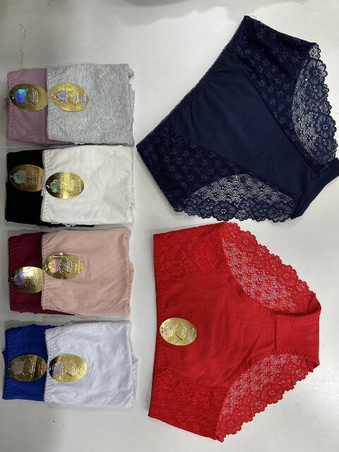 Majtki damskie 8662 Mix kolor 2XL-5XL 1