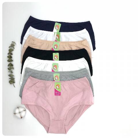 Majtki damskie 8664 Mix kolor 2XL-5XL 1