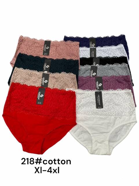Majtki damskie 218 Mix kolor XL-4XL 1