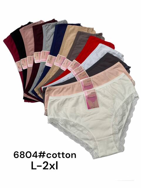 Majtki damskie 6804 Mix kolor L-2XL 1