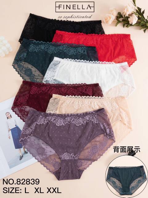 Majtki damskie 82839 Mix kolor L-2XL 1