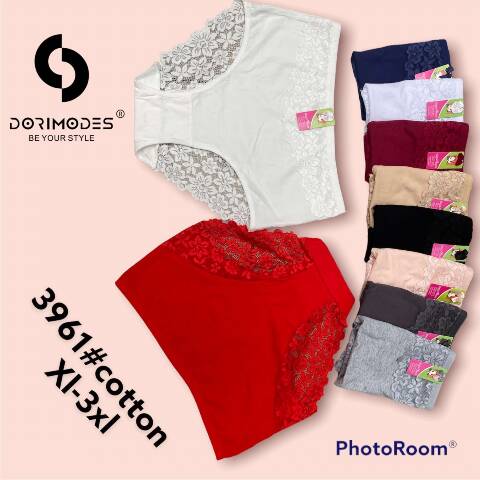 Majtki damskie 3961 Mix kolor XL-3XL 1