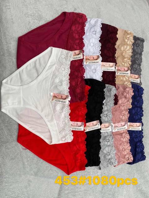 Majtki damskie 453 Mix kolor XL-3XL 1