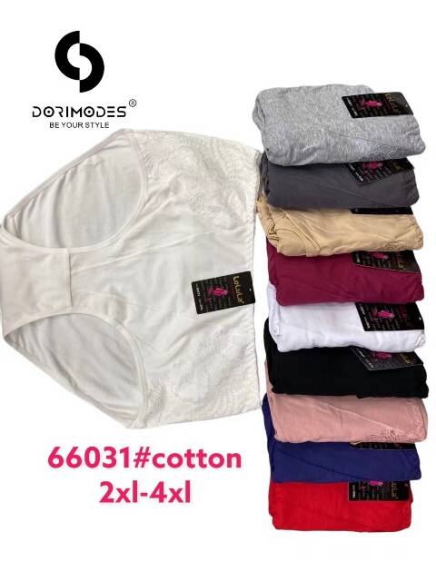 Majtki damskie 60031 Mix kolor 2XL-4XL 1