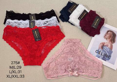 Majtki damskie 275 Mix kolor 2XL-4XL 1