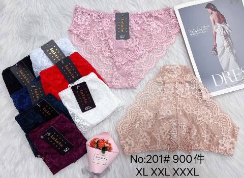 Majtki damskie 201 Mix kolor XL-3XL 1